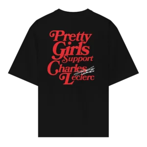 PRETTY GIRLS SUPPORT LECLERC T-Shirt